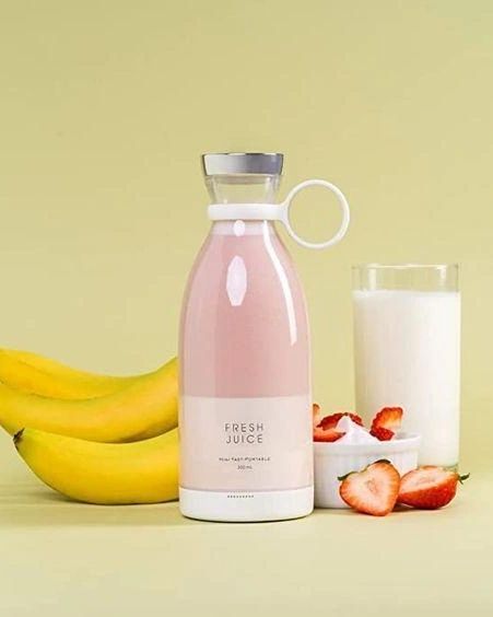 Portable Blender for Smoothie, Milk Shakes, Crushing Ice and Juices, USB Rechargeable Blender