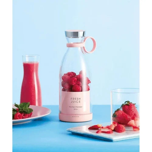 Portable Blender for Smoothie, Milk Shakes, Crushing Ice and Juices, USB Rechargeable Blender